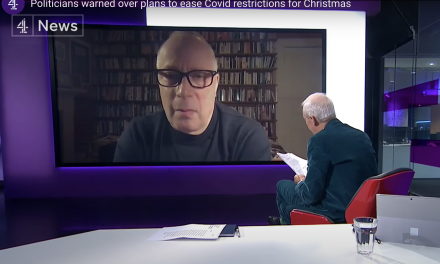 Professor stephen REicher interview on Channel 4 news about Christmas