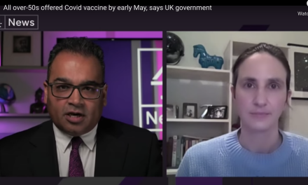 Christina pagel talks about vaccines and new variants on Channel 4 news