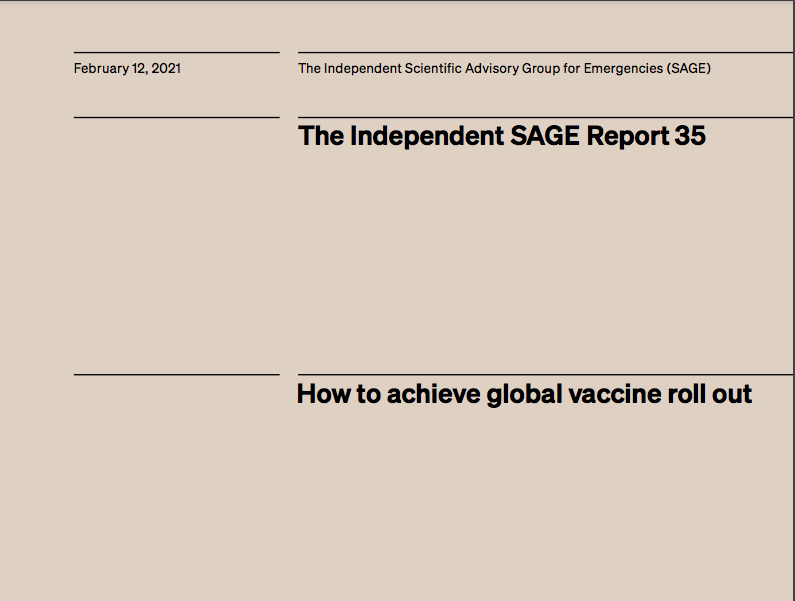 How to achieve global vaccine rollout