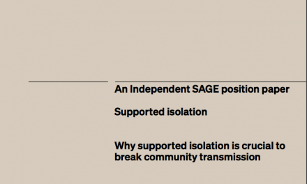 Why supported isolation is crucial to break community transmission
