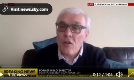Anthony Costello talks to Sky News about contact tracing