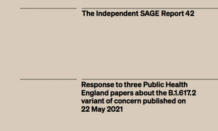 Response to three Public Health England papers about the B.1.617.2 variant of concern published on 22 May 2021