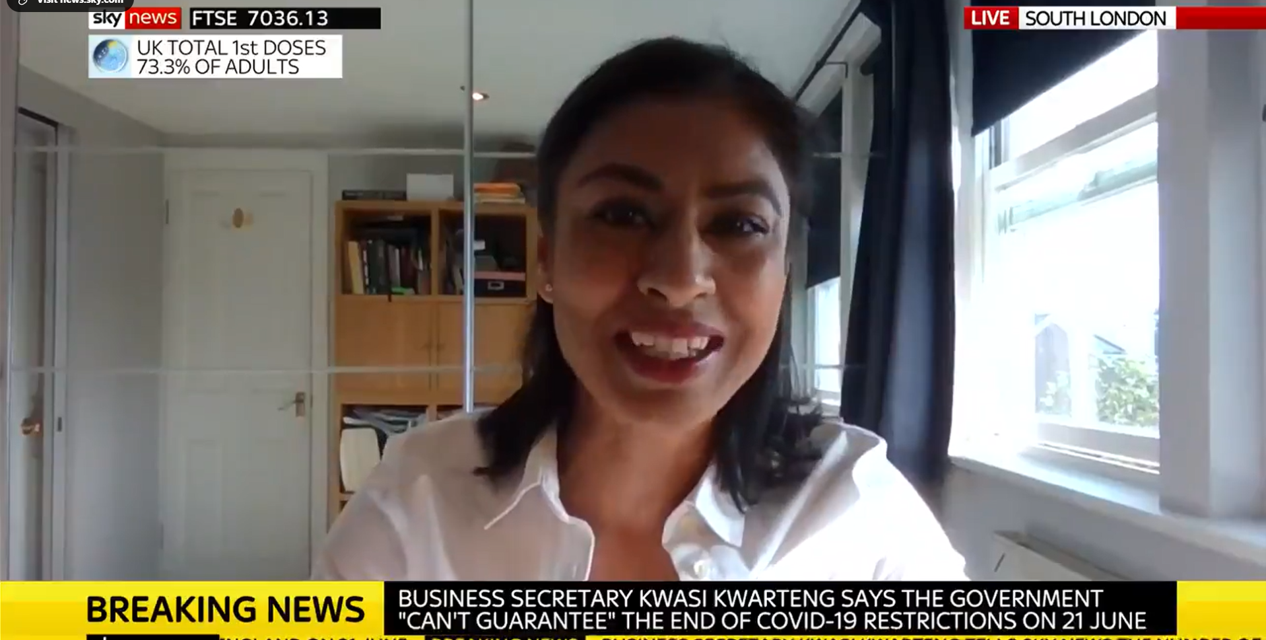 Zubaida Haque talks to Sky News about the CUmmmings testimony.