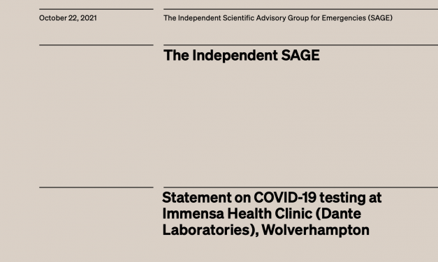 Statement on COVID-19 testing at Immensa Health Clinic (Dante Laboratories)
