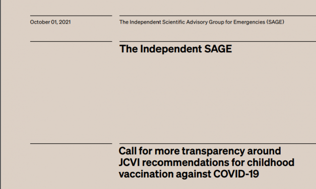 Call for more transparency around JCVI recommendations for childhood vaccination against COVID-19