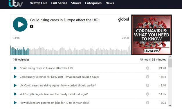 RISING CASES IN EUROPE: MARTIN MCKEE SPEAKS TO ITV NEWS PODCAST