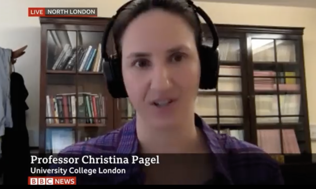CHRISTINA PAGEL SPEAKS TO THE BBC