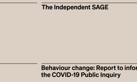BEHAVIOUR CHANGE: REPORT TO INFORM THE COVID-19 INQUIRY