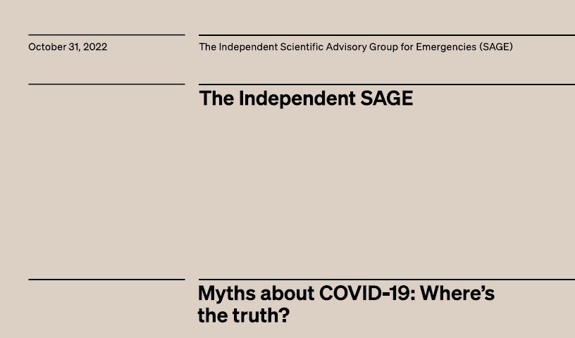 12 MYTHS ABOUT COVID-19: WHERE’S THE TRUTH?